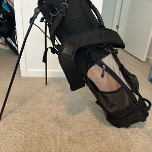 Black Golf Stand Bag